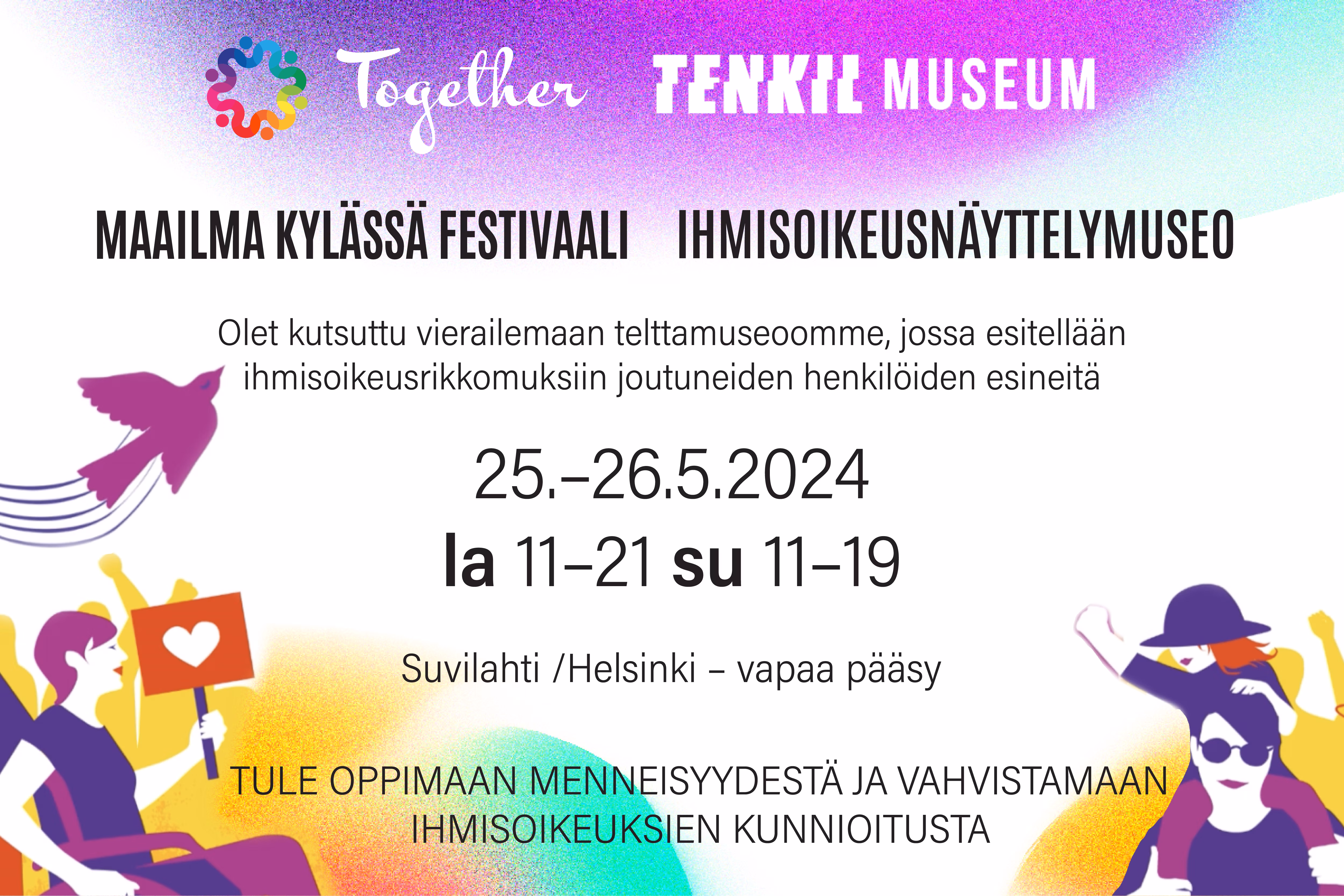 Gradient Activism Festival Poster