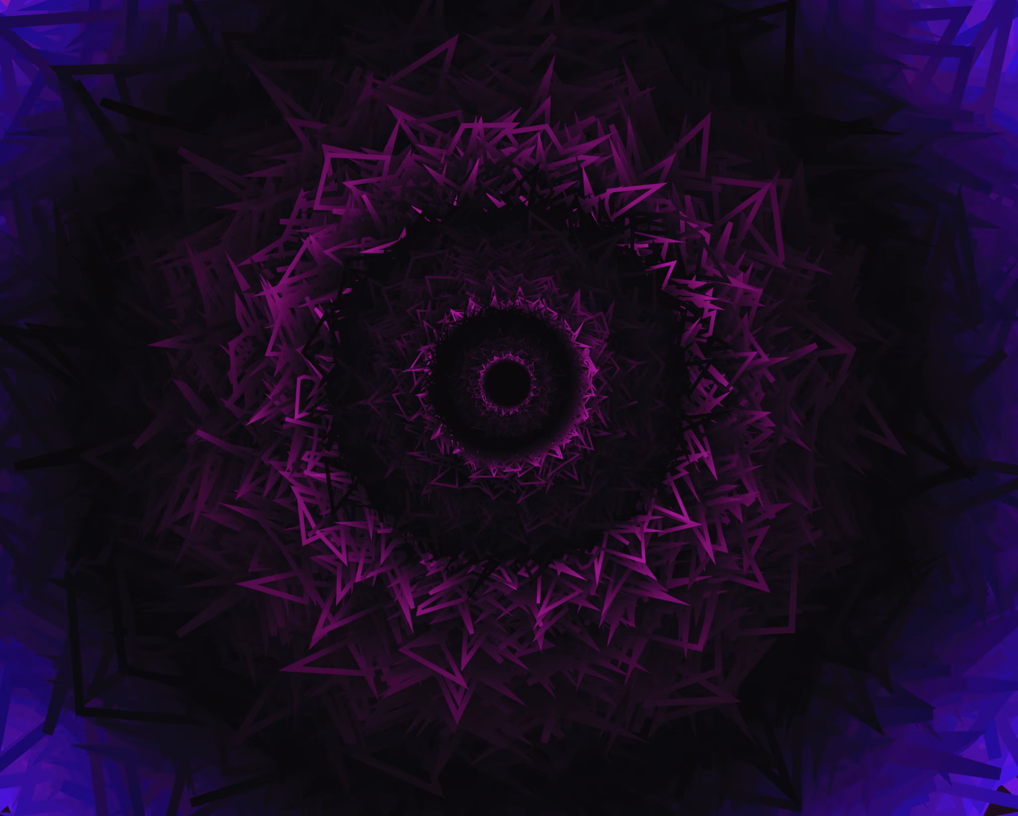 2018 09 Pattern black purple